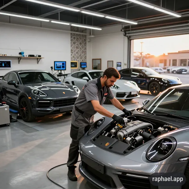 تعمیرگاه تخصصی پورشه در سرخس