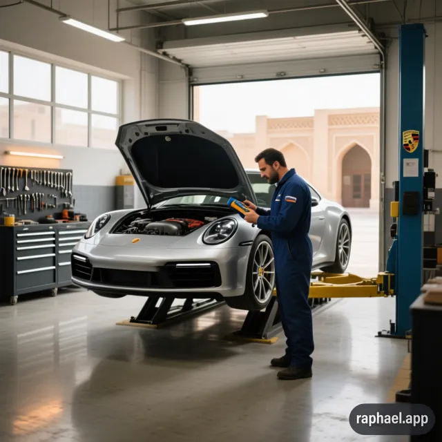 تعمیرگاه تخصصی پورشه در همدان بوعلی سینا