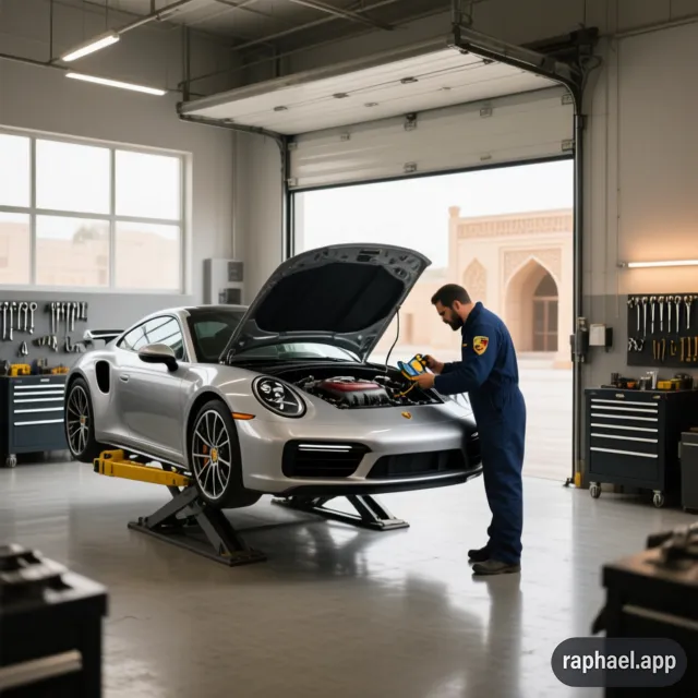 تعمیرگاه تخصصی پورشه در همدان ترمینال