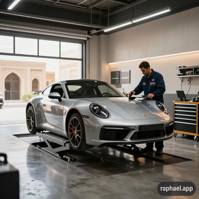 تعمیرگاه تخصصی پورشه در همدان ده متری سیلو