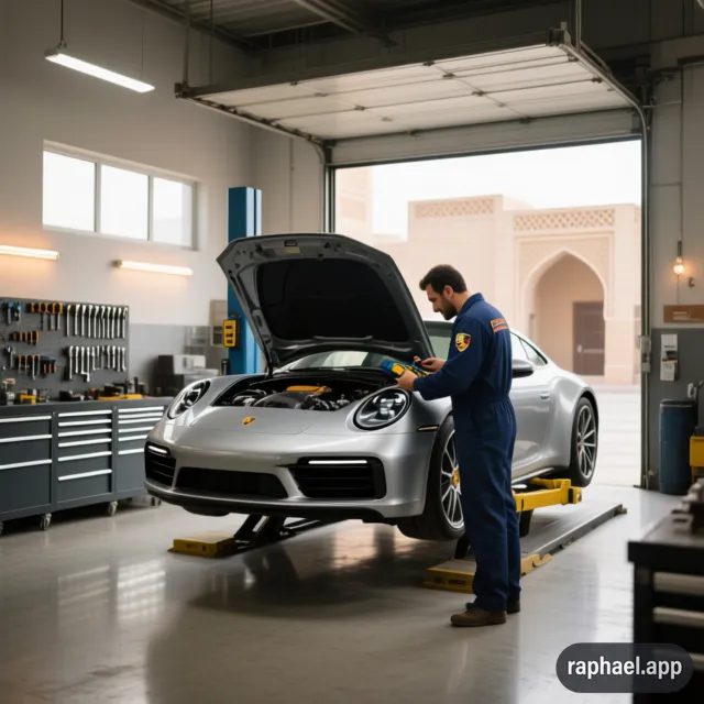 تعمیرگاه تخصصی پورشه در همدان شاه پسند