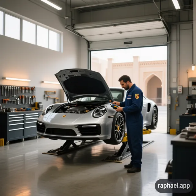 تعمیرگاه تخصصی پورشه در همدان هگمتانه