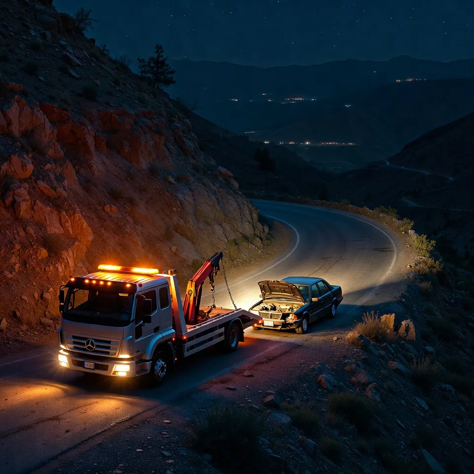 خدمات امداد خودرو جاده ای شبانه روزی در همدان