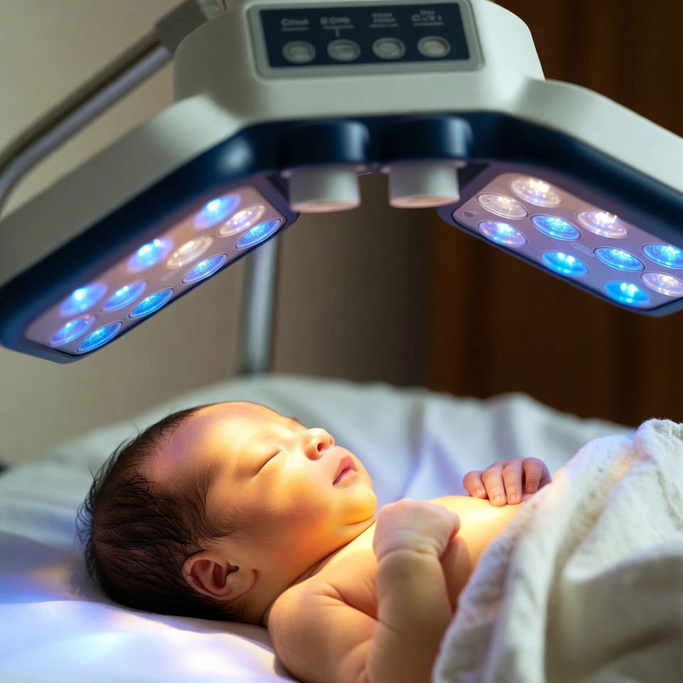 خدمات درمان زردی نوزاد بدون بستری در تهران وحیدیه