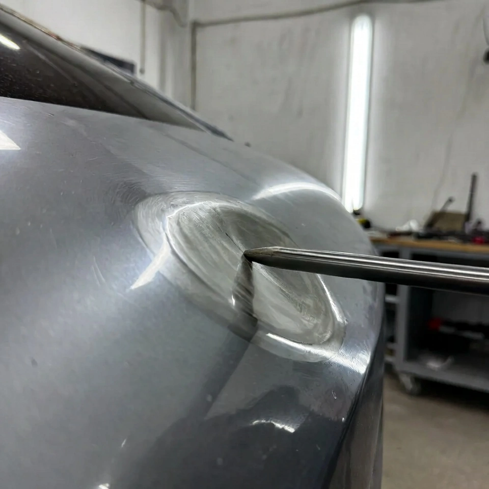 خدمات صافکاری بدون رنگ ماشین فرانسوی در تبریز