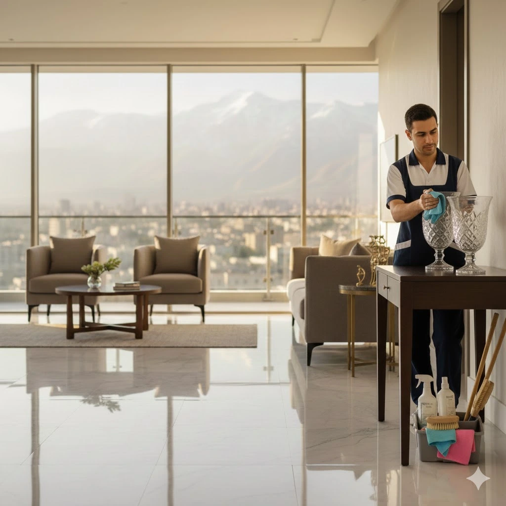 خدمات نظافت منزل در تهران فرمانیه