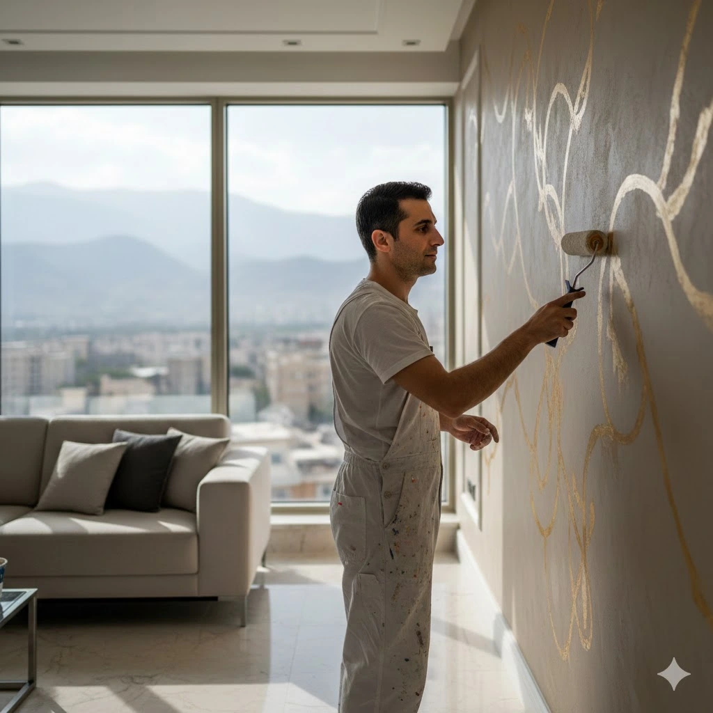 خدمات نقاشی ساختمان در تهران تجریش