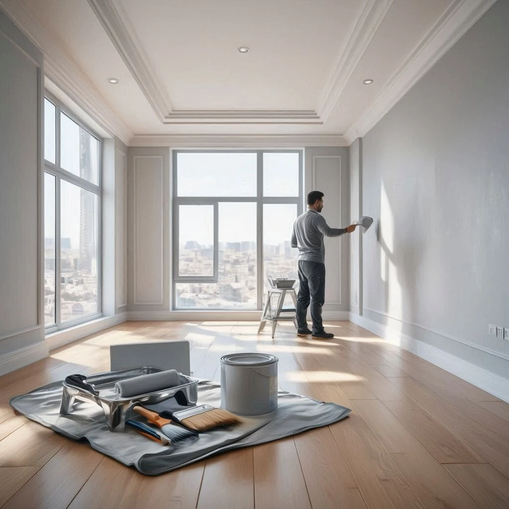 خدمات نقاشی ساختمان در تهران فرمانیه