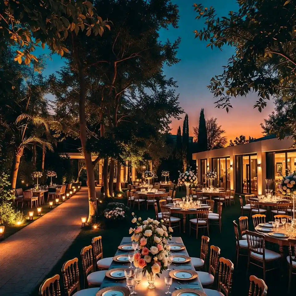 خدمات و اجاره باغ تالار عروسی مختلط در تهران پاسداران