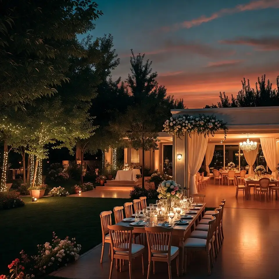 خدمات و اجاره باغ تالار عروسی مختلط در تهران پاسداران