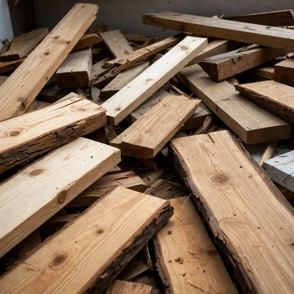 خریدار ضایعات چوبی منزل