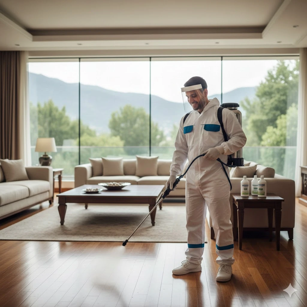 سمپاشی منزل در نیاوران