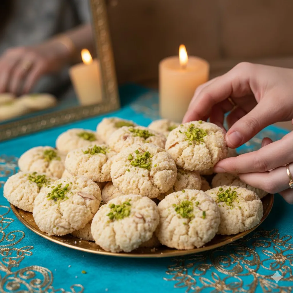 قیمت و خرید شیرینی بادامی برای عید