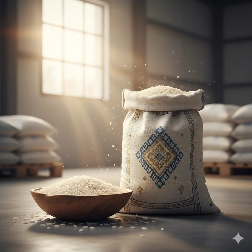 قیمت و خرید عمده برنج شمال لنجان