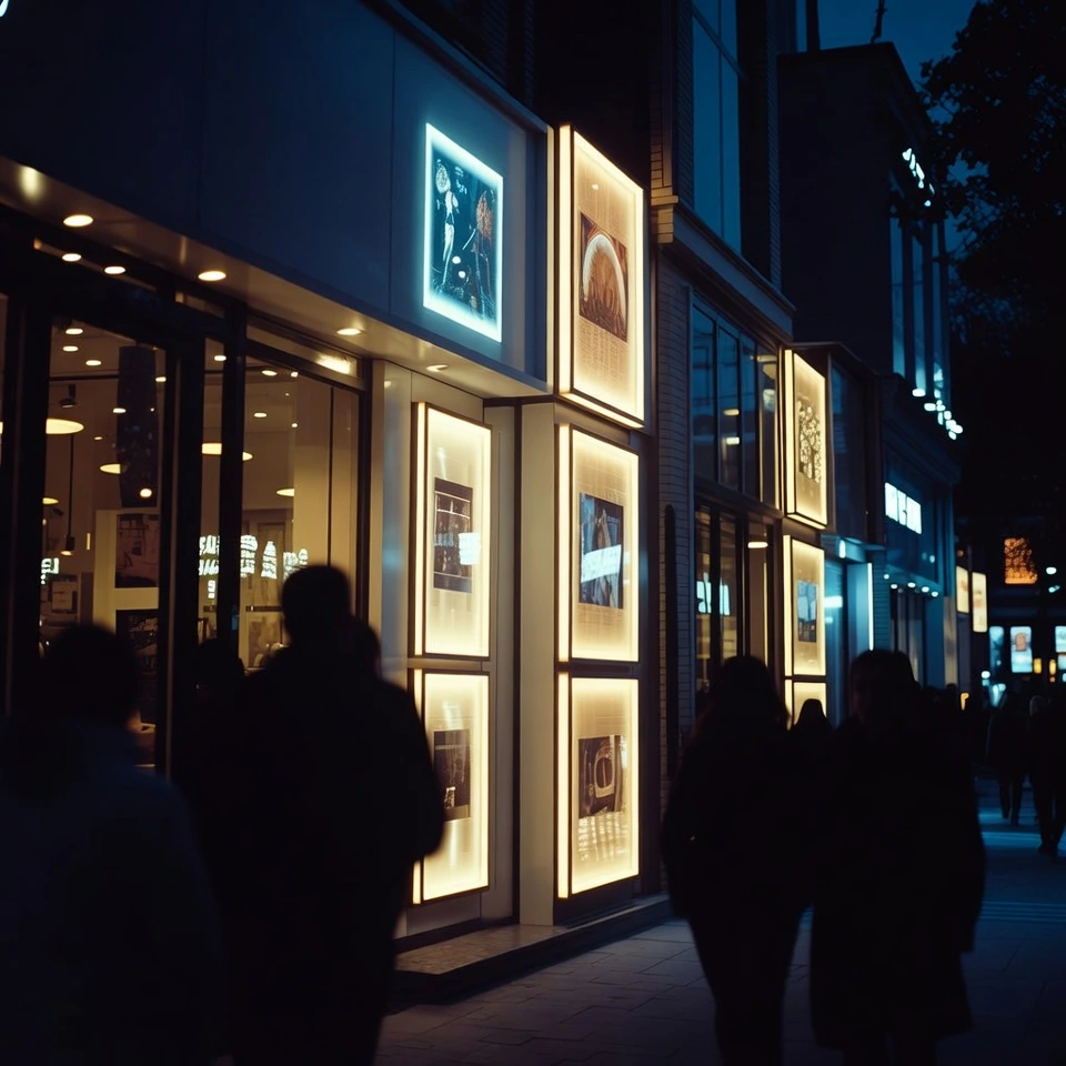 قیمت و سفارش تابلو لایت باکس در اصفهان