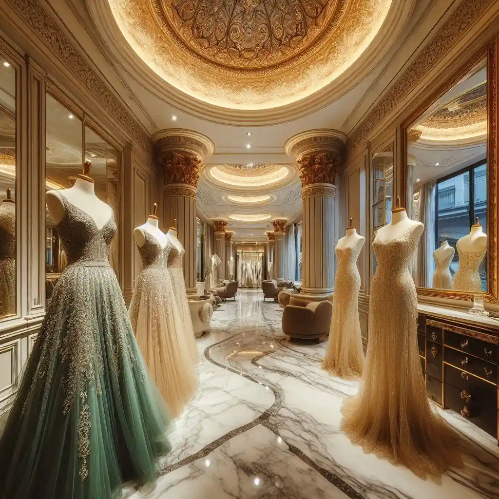 مزون لباس مجلسی ترک در شمال تهران