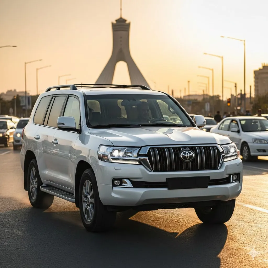 اجاره Toyota Land Cruiser در تهران