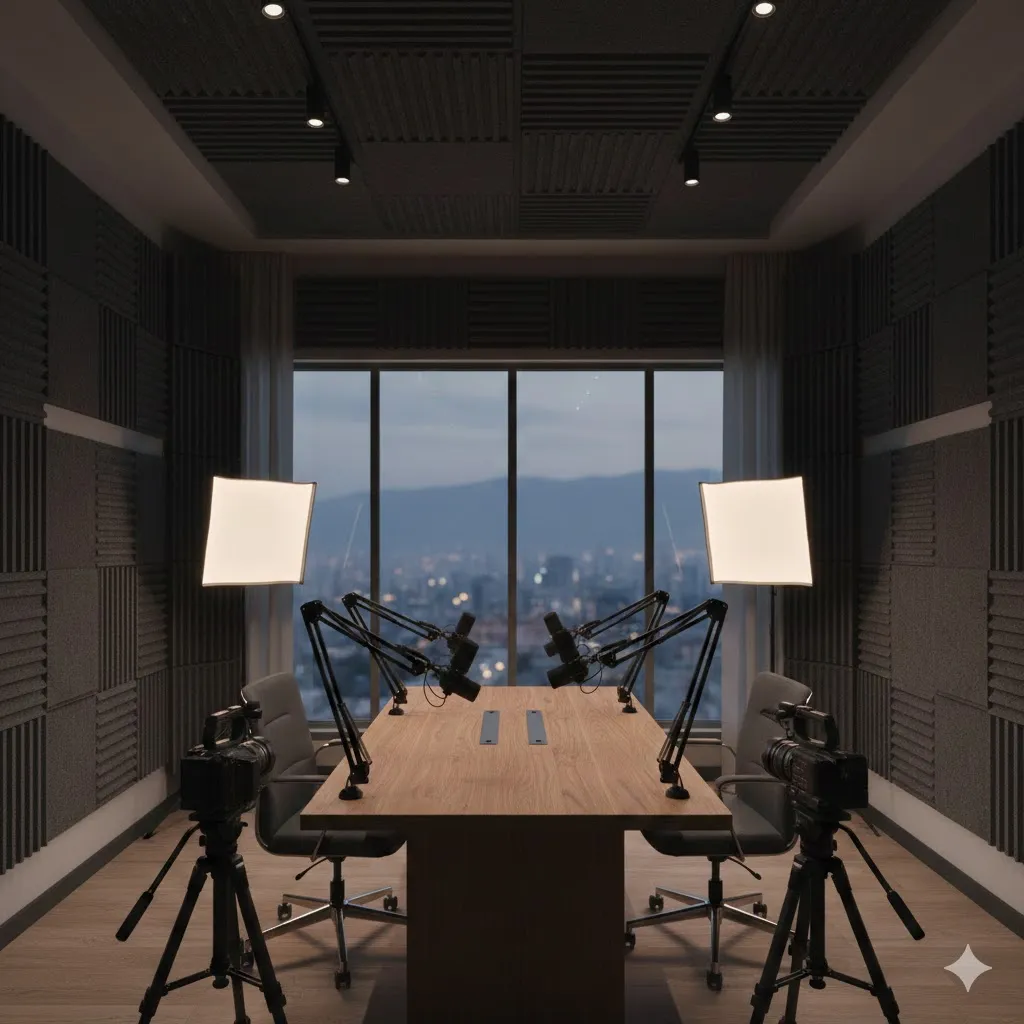 اجاره استودیو تولید محتوا در شمال تهران