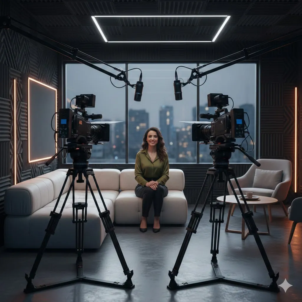 اجاره استودیو تولید محتوا در غرب تهران