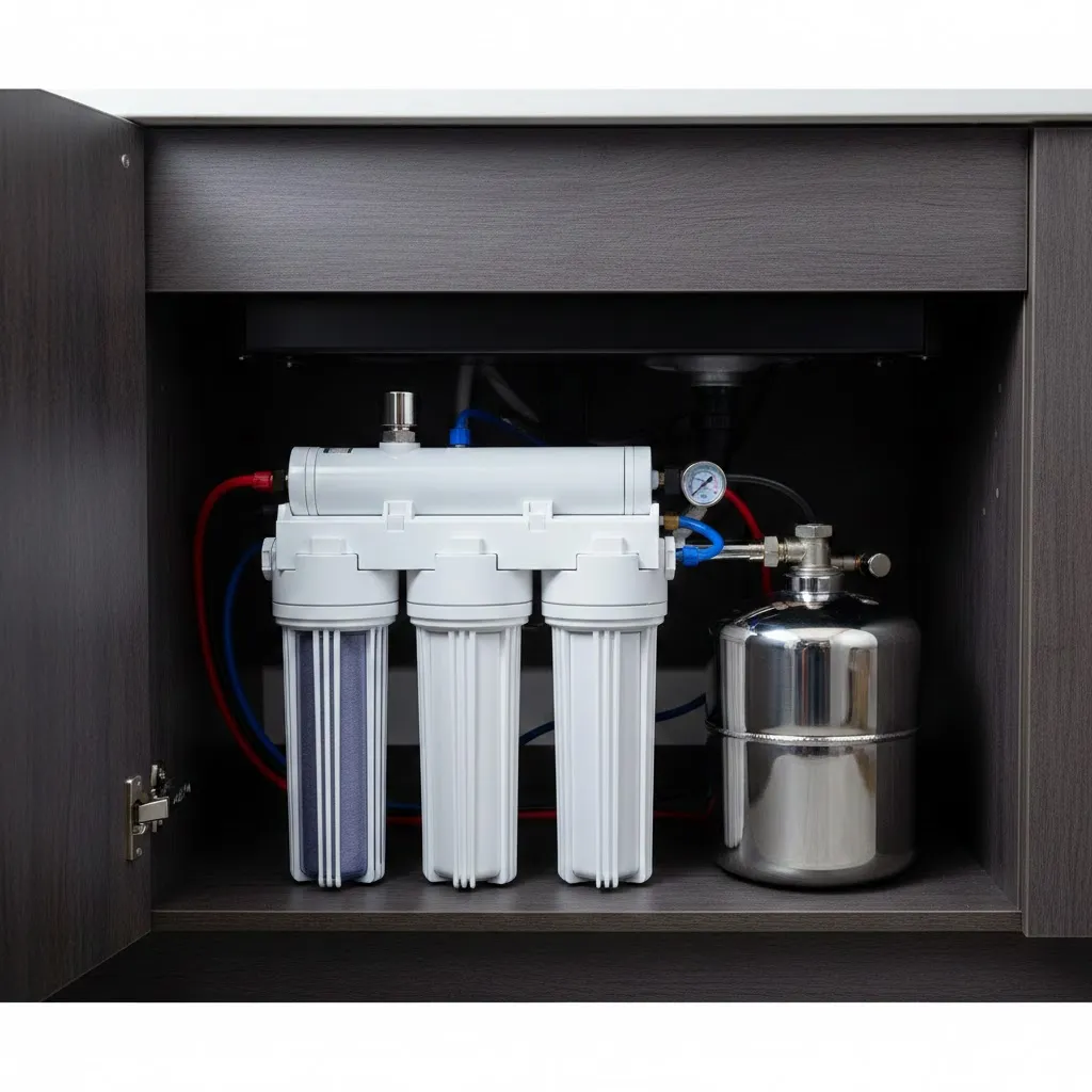 انواع دستگاه تصفیه آب خانگی زیر سینکی