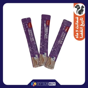 بهترین قیمت بستنی گربه ونپی مدل سالمون وزن 15 گرم بسته 3 عددی ارسال سراسر ایران