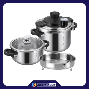 بهترین قیمت زودپز دوقلو جی فی نی مدل G-02 گنجایش 4 و 6 لیتری ارسال سراسر ایران