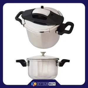 بهترین قیمت زودپز دوقلو مدل کلیپسی 002 گنجایش 5 و 7 لیتر ارسال سراسر ایران