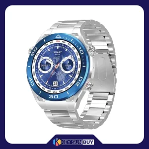 بهترین قیمت ساعت مچی هوشمند 1.45 اینچ لومینکس مدل SK4 با بند سیلیکونی و فلزی ارسال سراسر ایران