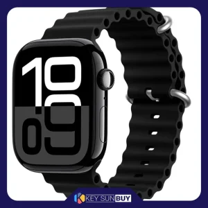 بهترین قیمت ساعت هوشمند 45 میلی متری مدل KW80 Max با بند سیلیکونی ارسال سراسر ایران