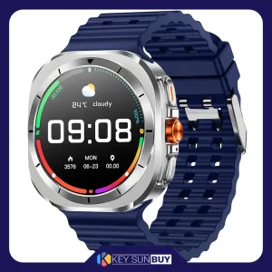 بهترین قیمت ساعت هوشمند 46 میلی متر وونک مدل VS1 بند سیلیکونی ارسال سراسر ایران