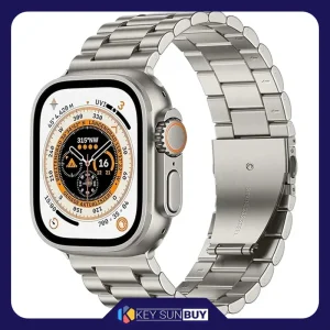 بهترین قیمت ساعت هوشمند 49 میلی‌متری مدل KW31 ULTRA3 با بند فلزی ارسال سراسر ایران