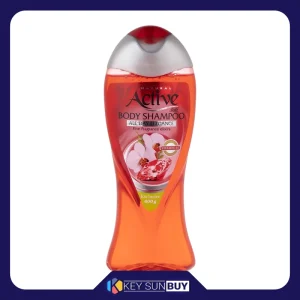 بهترین قیمت شامپو بدن اکتیو سری Mineral مدل Red مقدار 400 گرم ارسال سراسر ایران