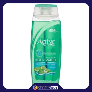 بهترین قیمت شامپو بدن اکتیو مدل آلوئه ورا حاوی عصاره نعنا مناسب برای انواع پوست حجم 400 میلی لیتر ارسال سراسر ایران