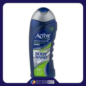 بهترین قیمت شامپو بدن مردانه اکتیو سری Sport مدل Blue مقدار 400 گرم ارسال سراسر ایران