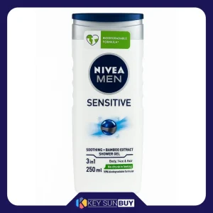 بهترین قیمت شامپو بدن نیوا مدل Sensitive با رایحه بامبو مناسب برای پوست حساس حجم 250 میلی لیتر ارسال سراسر ایران