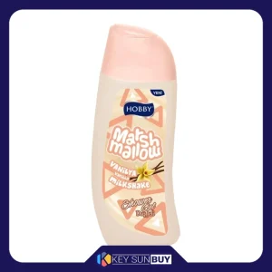 بهترین قیمت شامپو بدن هوبی مدل Marshmallow Vanilla با رایحه مارشمالو وانیل مناسب برای انواع پوست حجم 500 میلی لیتر ارسال سراسر ایران