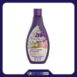 بهترین قیمت شامپو بدن کرمی آدرا مدل نیلوفر و ارکیده و اسطوخودوس حجم 400 میلی لیتر ارسال سراسر ایران