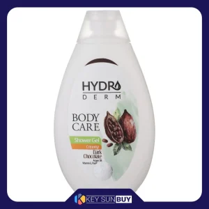 بهترین قیمت شامپو بدن کرمی هیدرودرم مدل Dark Chocolate مناسب انواع پوست حجم 500 میلی لیتر ارسال سراسر ایران