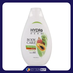 بهترین قیمت شامپو بدن کرمی هیدرودرم مدل Tropical Fruits مناسب انواع پوست حجم 500 میلی لیتر ارسال سراسر ایران