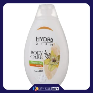 بهترین قیمت شامپو بدن کرمی هیدرودرم مدل Vanilla مناسب انواع پوست حجم 500 میلی لیتر ارسال سراسر ایران