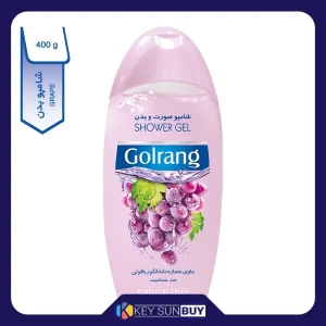 بهترین قیمت شامپو بدن گلرنگ مدل Grape مقدار 400 گرم ارسال سراسر ایران