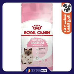 بهترین قیمت غذا خشک گربه نابالغ رویال کنین مدل Mother and Baby cat وزن 2000 گرم ارسال سراسر ایران