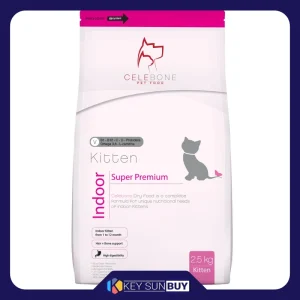 بهترین قیمت غذای بچه گربه سلبن مدل indoor وزن2.5 کیلوگرم ارسال سراسر ایران