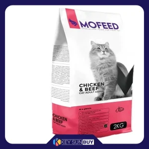 بهترین قیمت غذای خشک گربه مفید مدل Chiken&Beef BM وزن 2000 گرم ارسال سراسر ایران