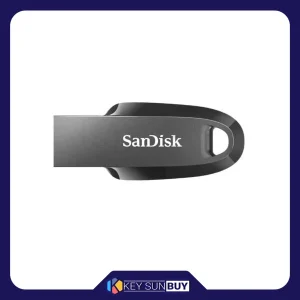 بهترین قیمت فلش مموری سن دیسک مدل CZ550 CURVE USB3.2 ظرفیت 256 گیگابایت ارسال سراسر ایران