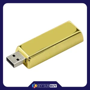 بهترین قیمت فلش مموری پرلیت یو اس بی طرح شمش طلا کد UM-65-3 ظرفیت 64 گیگابایت ارسال سراسر ایران