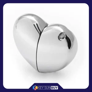 بهترین قیمت فلش مموری پرلیت یو اس بی مدل قلب کد W-09 ظرفیت 128 گیگابایت با رابط USB 2.0 ارسال سراسر ایران