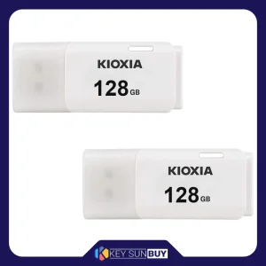 بهترین قیمت فلش مموری کیوکسیا مدل U202 ظرفیت 128 گیگابایت با رابط USB 2.0 بسته دو عددی ارسال سراسر ایران