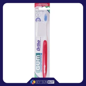 بهترین قیمت مسواک ارتودنسی جی یو ام با برس نرم ارسال سراسر ایران