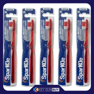 بهترین قیمت مسواک اسپارکل مدل S4 با برس متوسط بسته 5 عددی ارسال سراسر ایران